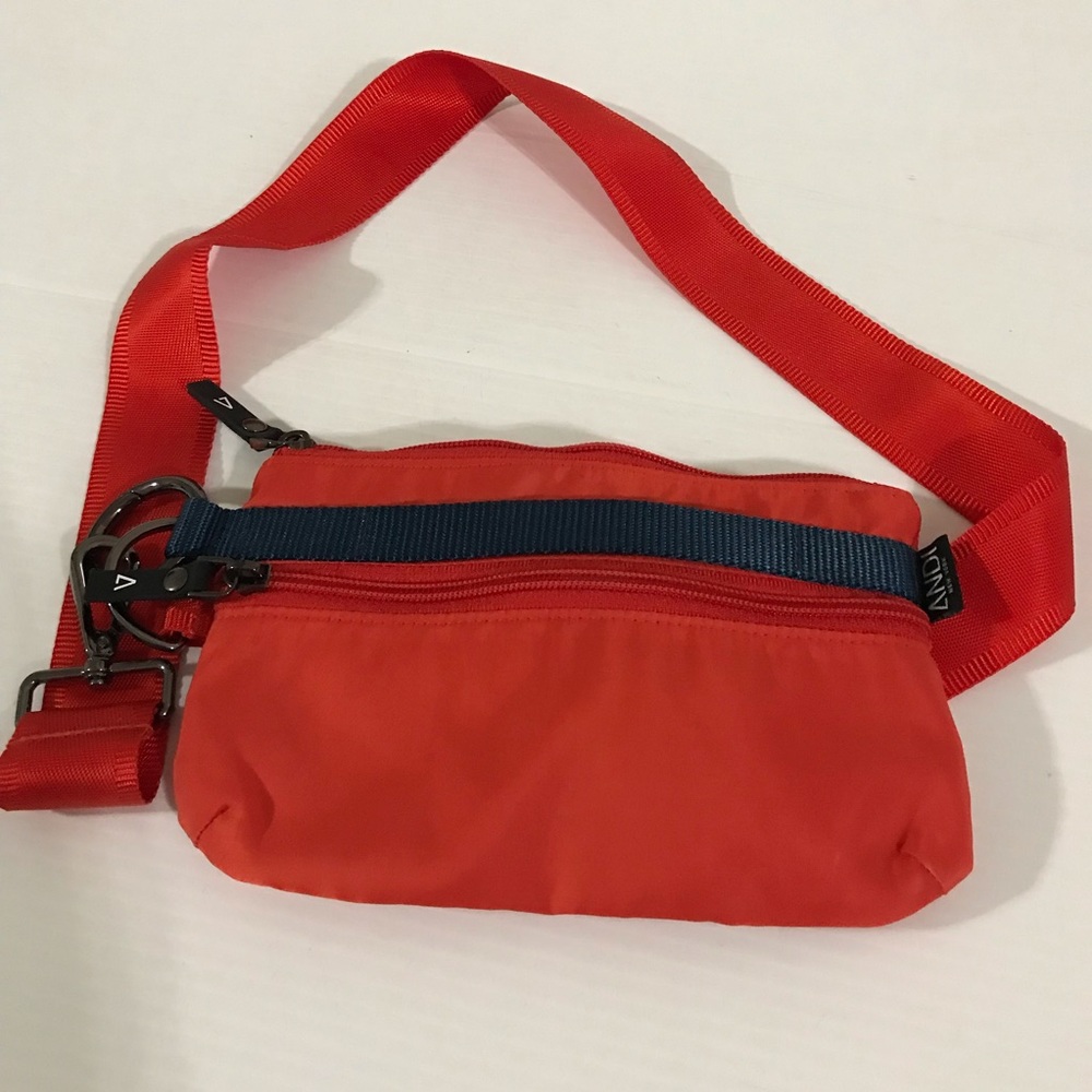 Andi Red Crossbody Belt Bag